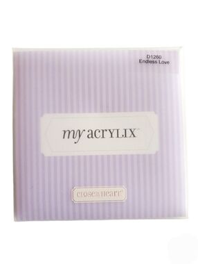 Close To My Heart My Acrylix D1260 Endless Love Stamp Set